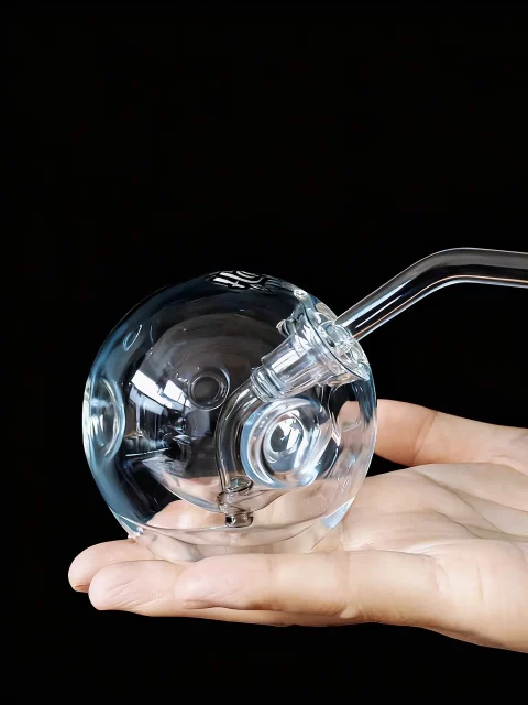 3" Fab Egg–Inspired Clear Pocket Dab Rig