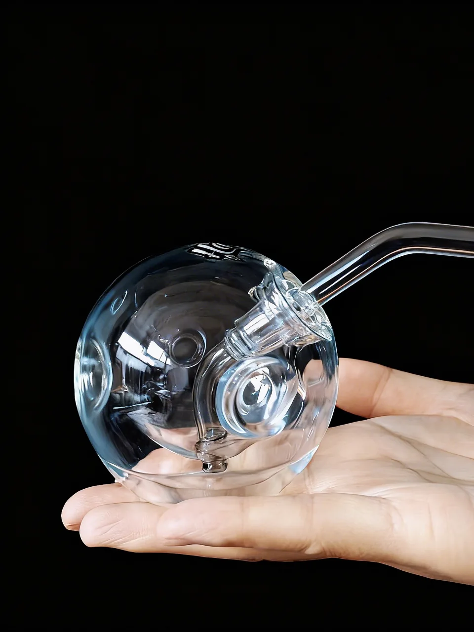 3" Fab Egg–Inspired Clear Pocket Dab Rig