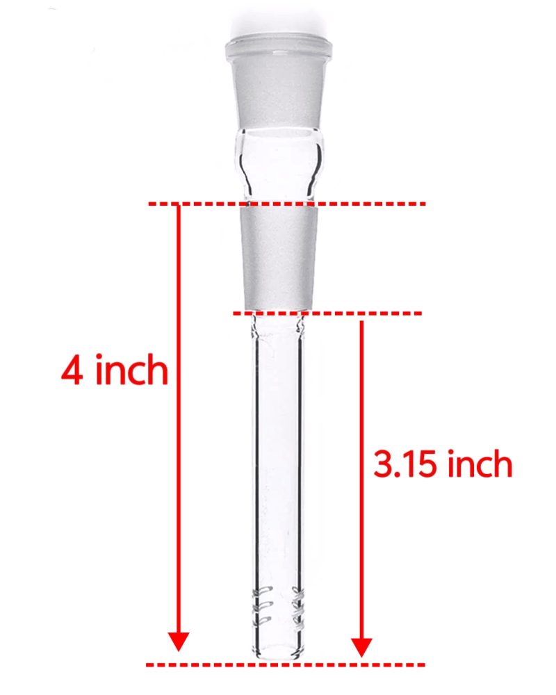 3 Inch Diffused Downstem | 18mm to 18mm