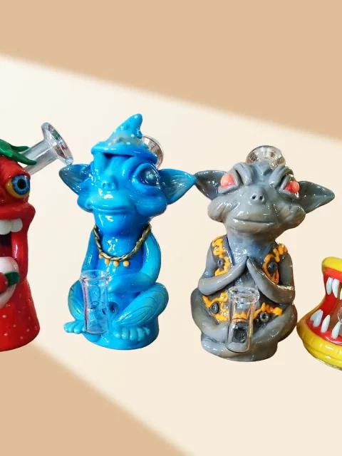 3D Handcrafted Glass Bong | Mystery Design Surprise