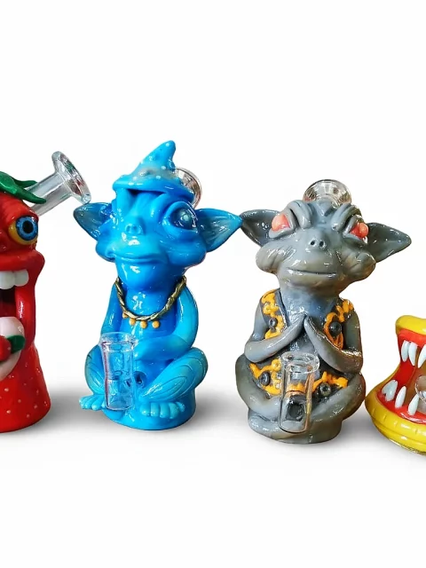 3D Handcrafted Glass Bong | Mystery Design Surprise