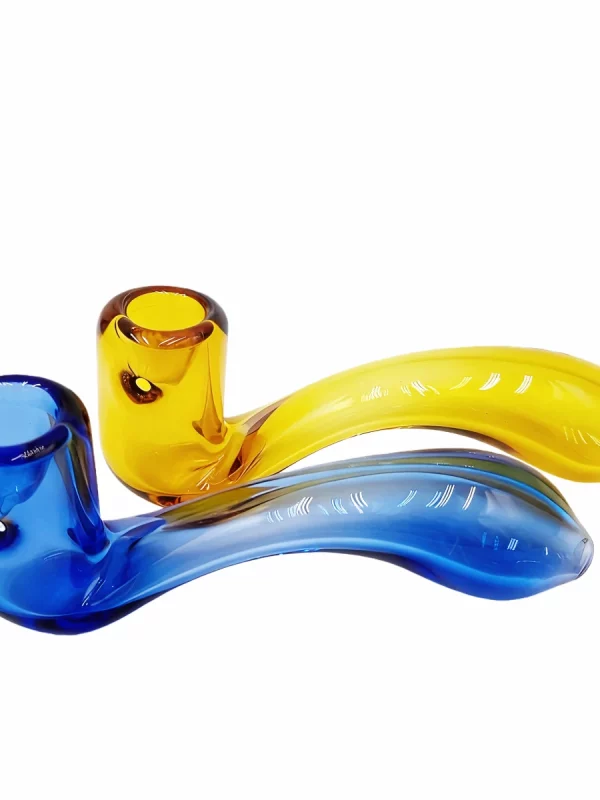 4″ Colorful Banana Glass Hand Pipe