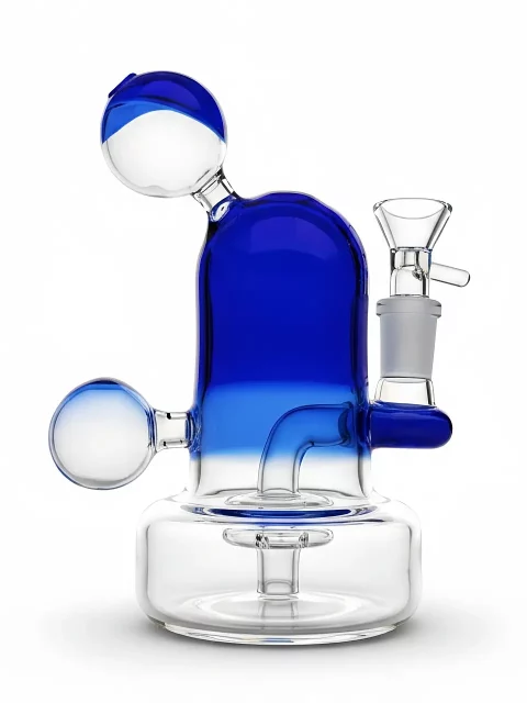 5” Blue Gradient Mini Glass Bong