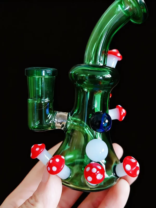 5" Forest Adventure 3D Mushroom Dab Rig