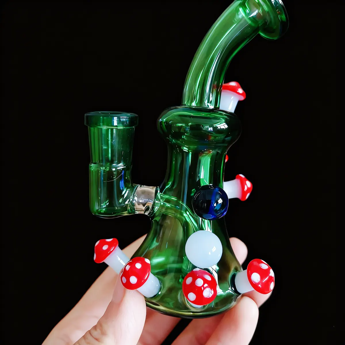 5" Forest Adventure 3D Mushroom Dab Rig