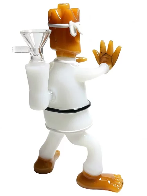Kung Fu Master Art Bong – 5” Handcrafted Glass Bong Kung Fu Master Art Bong – 5” Handcrafted Glass Bong