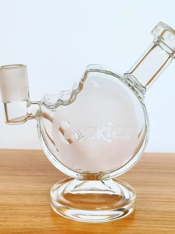 6″ Cookies Cookie Bite Mini Bubbler Bong