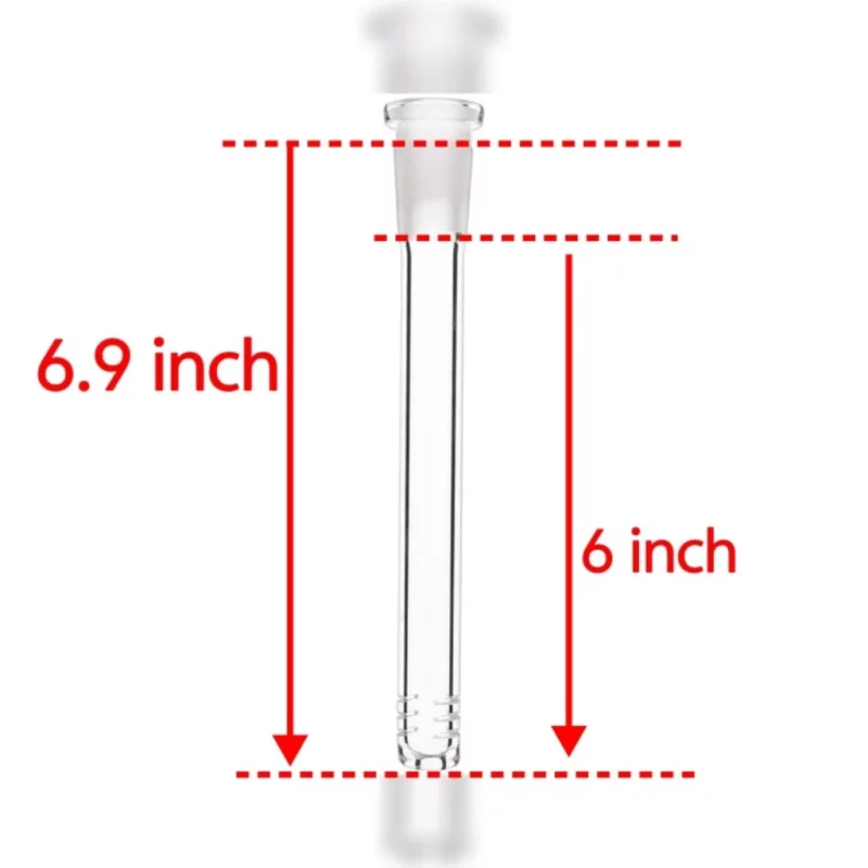 6 Inch Diffused Downstem | 18mm to 14mm