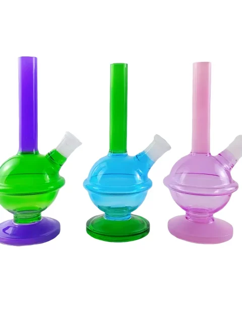 7.5” Two-Tone Neon Planet Glass Bong