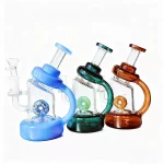 7" Cute Doughnut Mini Glass Bong