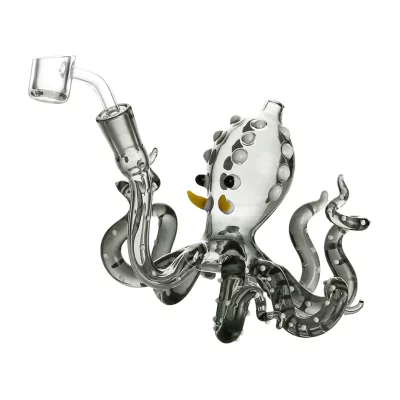 7" Colored Octopus Dab Rig with Banger