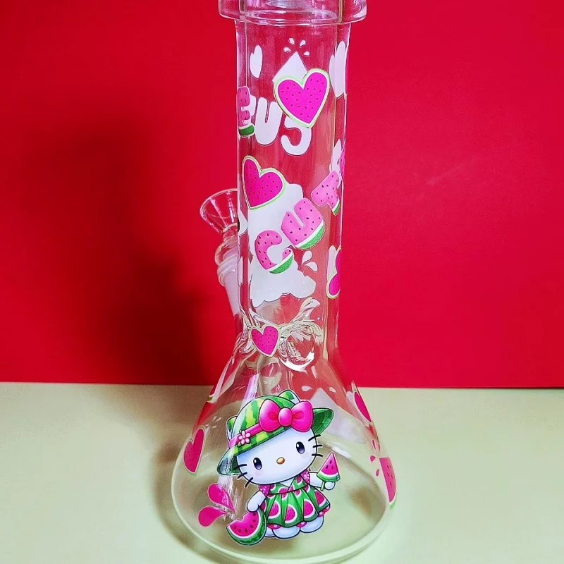 8 Hello Kitty Watermelon Dream Glass Beaker Bong