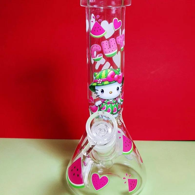 8 Hello Kitty Watermelon Dream Glass Beaker Bong