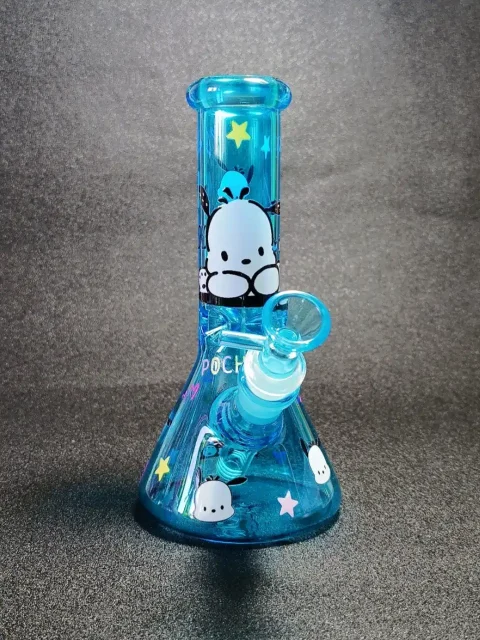 8 Pochacco Dream Cloud Beaker Glass Bong
