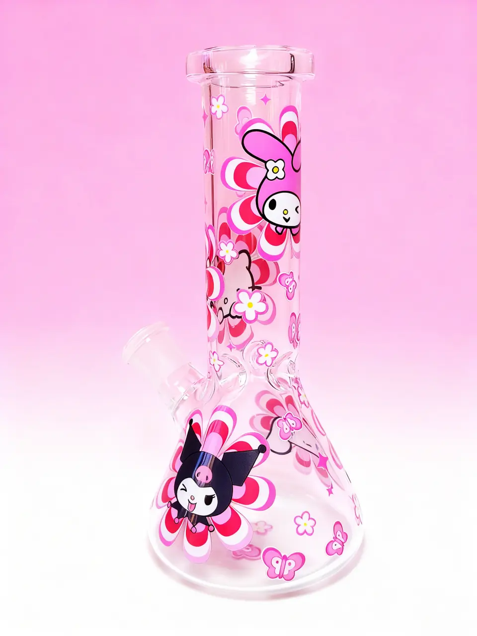 8" Sanrio All-Star Beaker Glass Bong