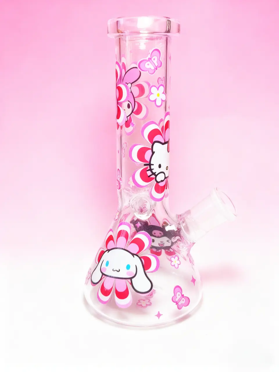 8" Sanrio All-Star Beaker Glass Bong