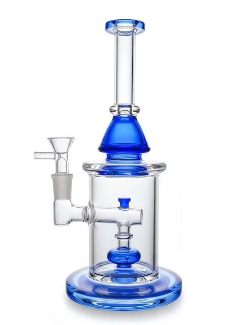 9” Geometric Order Disc Perc Bong | Multiple colors