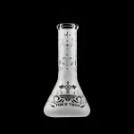 9" Toke Tech 9mm Thick Frosted Glass Beaker Bong