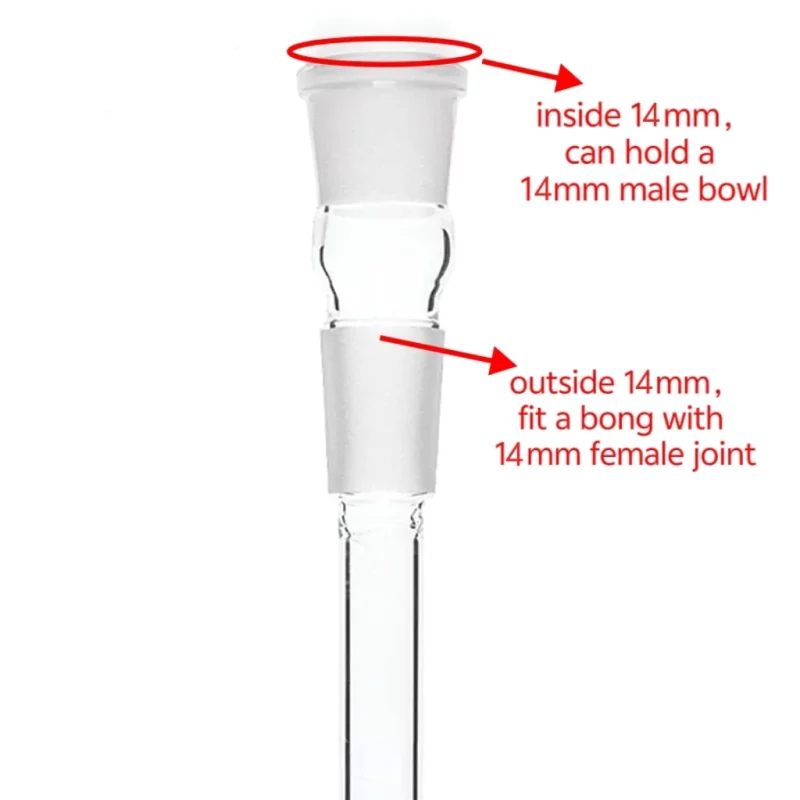 Bong Downstem Sizes 14mm to 14mm