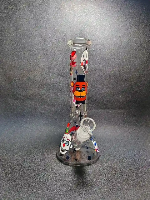 Five Nights at Freddy's Beaker Glass Bong
