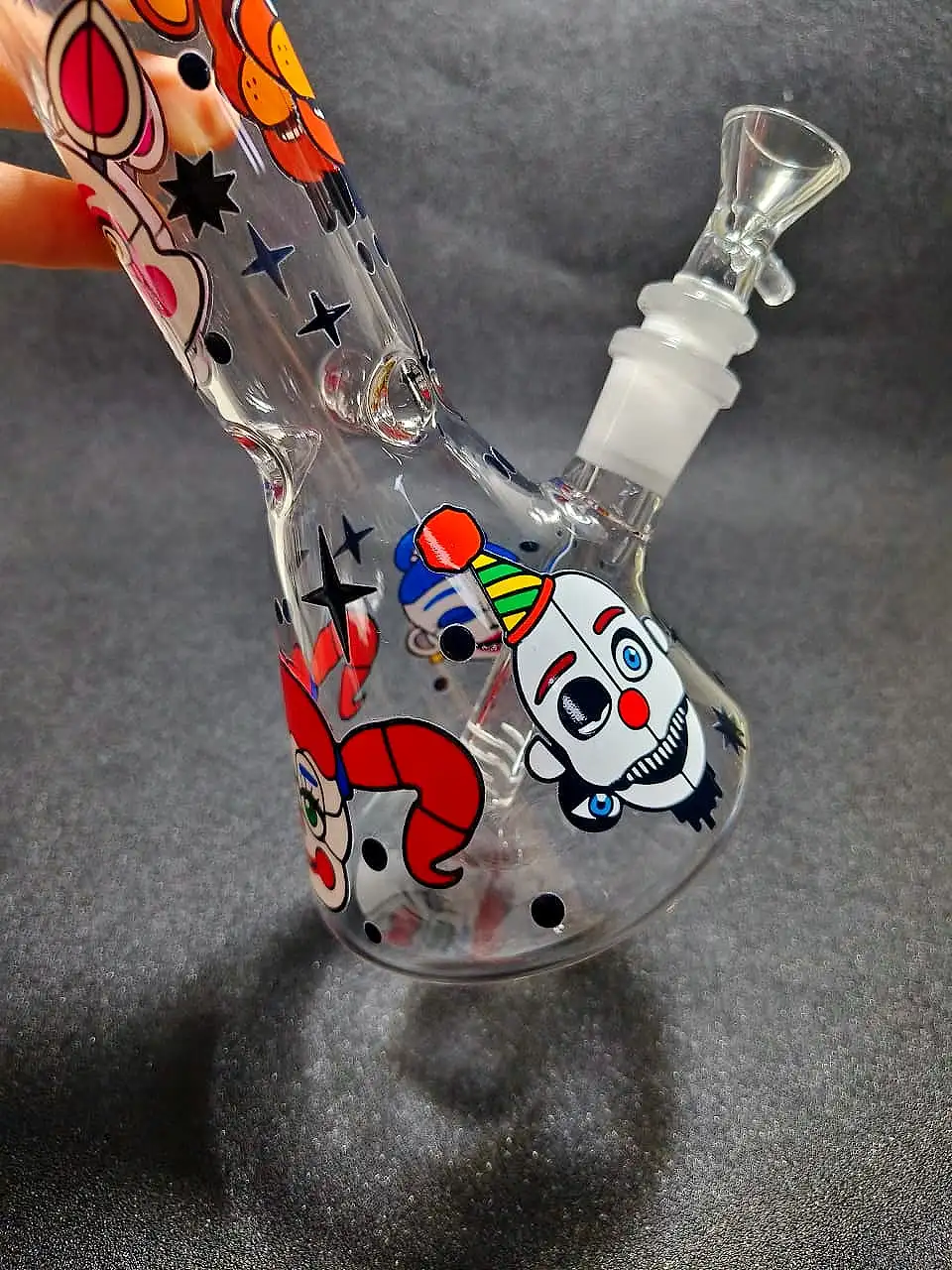 Five Nights at Freddy's Beaker Glass Bong