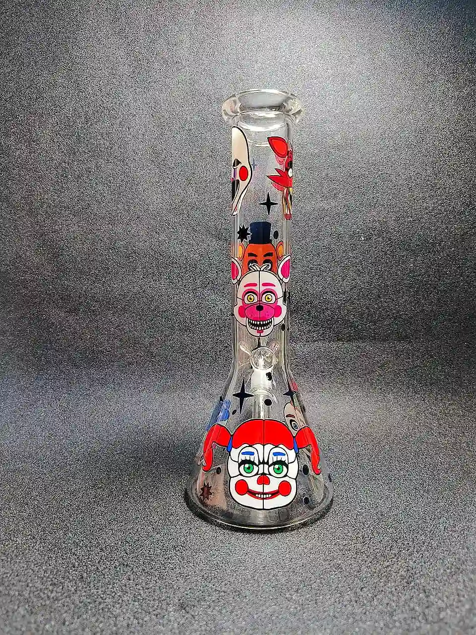 Five Nights at Freddy's Beaker Glass Bong