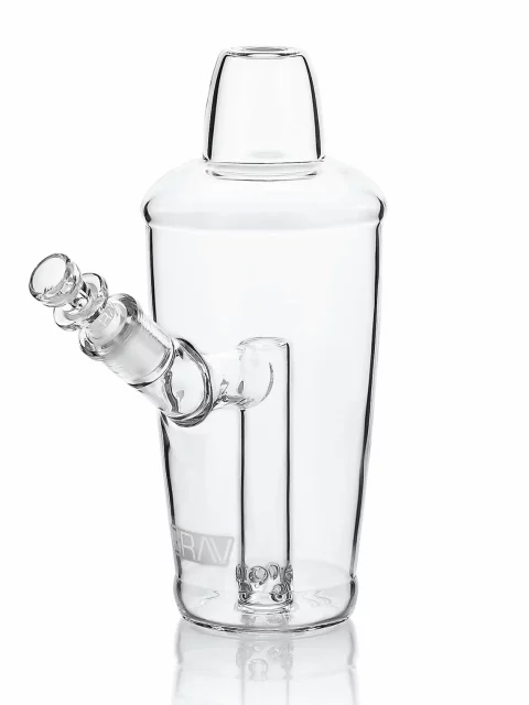 7.5" GRAV® Martini Shaker Glass Bubbler