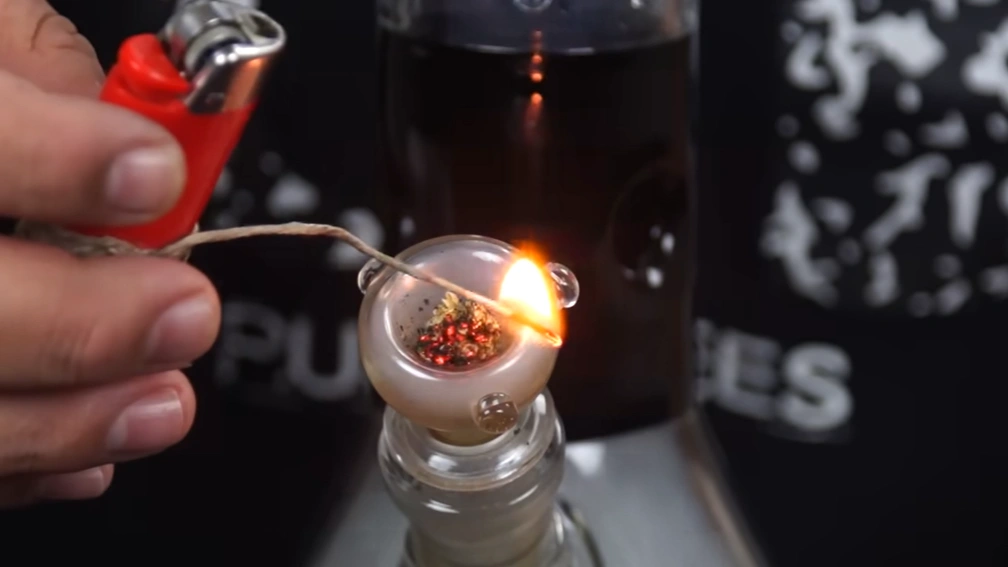 light the edges first, not the center