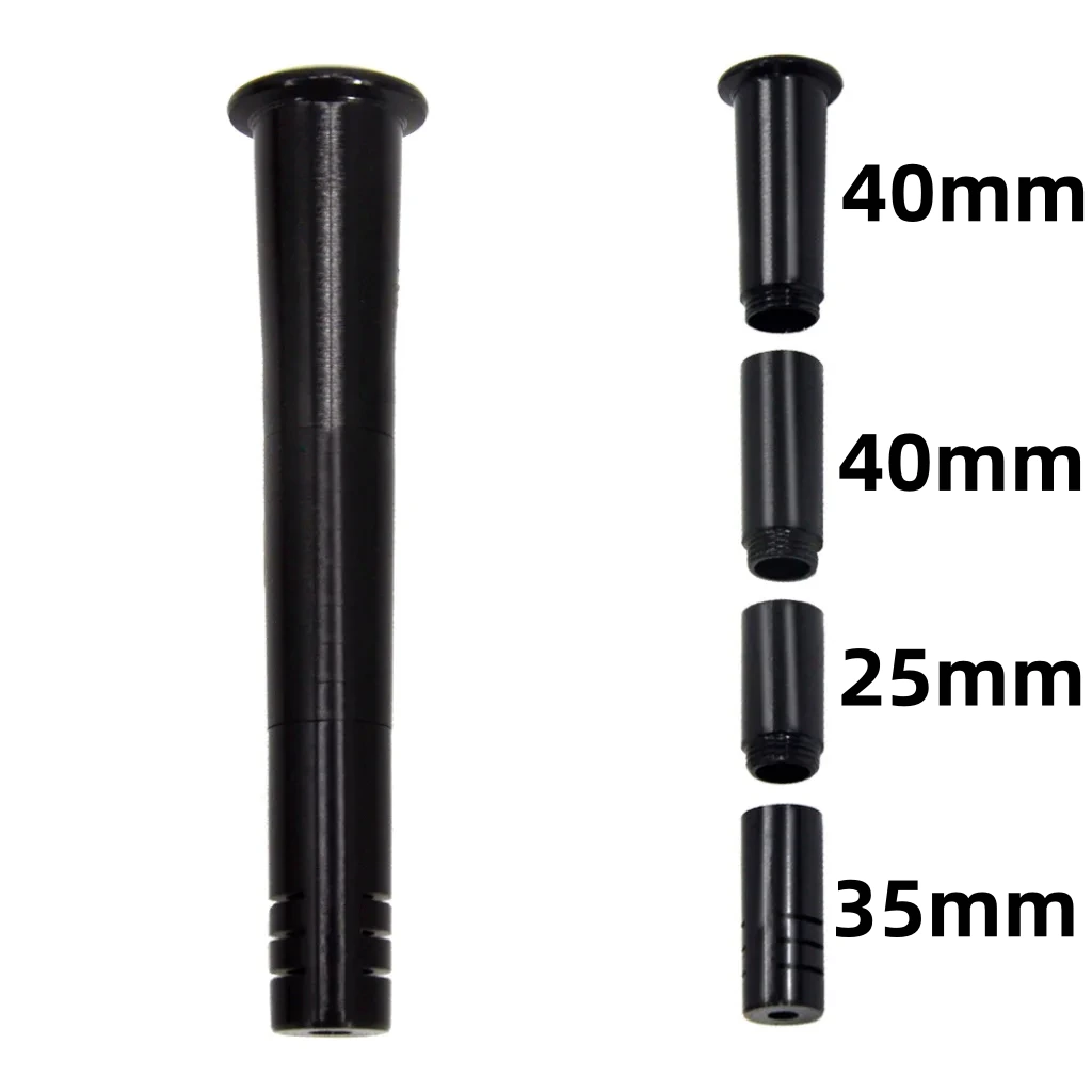 The metal downstem has 4 parts