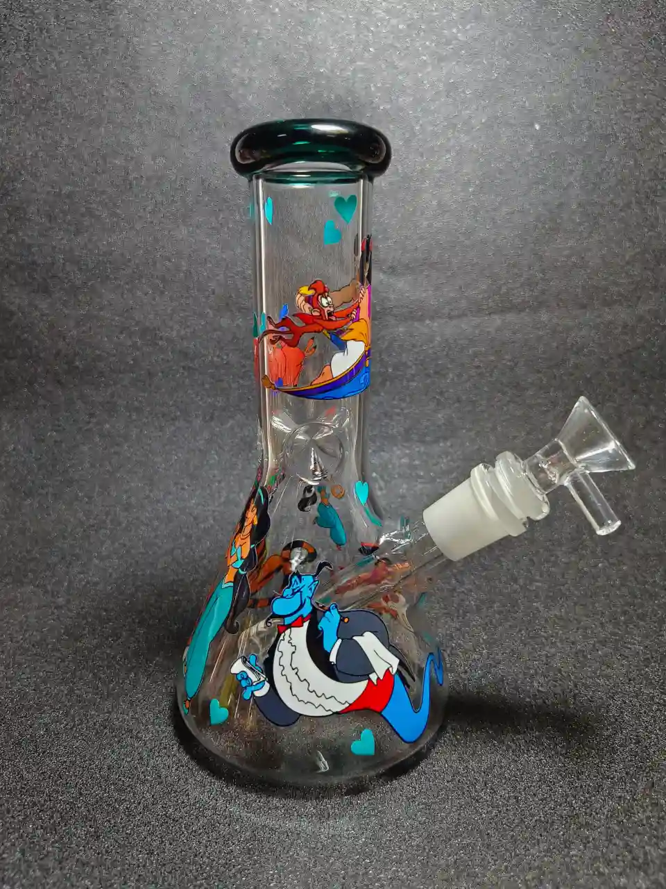 Aladdin Genie Magic Carpet Beaker Glass Bong - Image 2