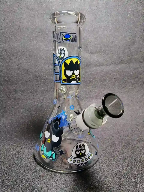 Badtz-Maru Space Adventure Beaker Glass Bong