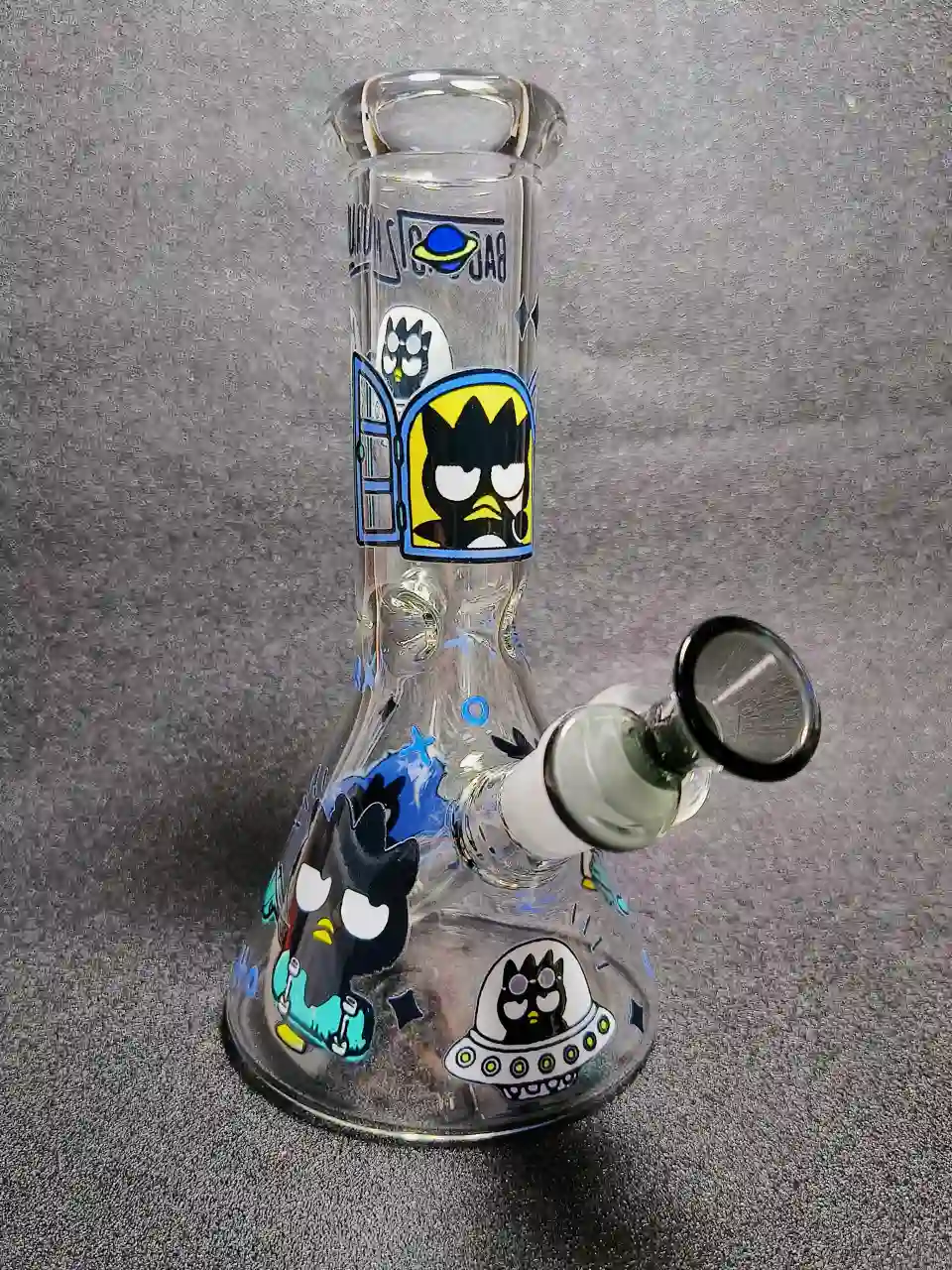 Badtz-Maru Space Adventure Beaker Glass Bong