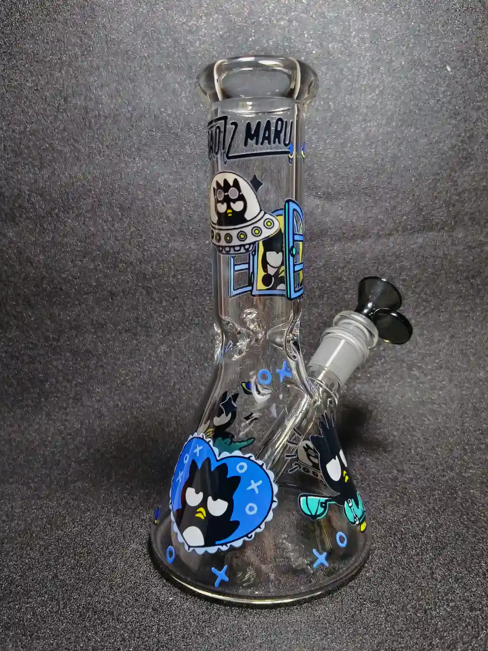 Badtz-Maru Space Adventure Beaker Glass Bong