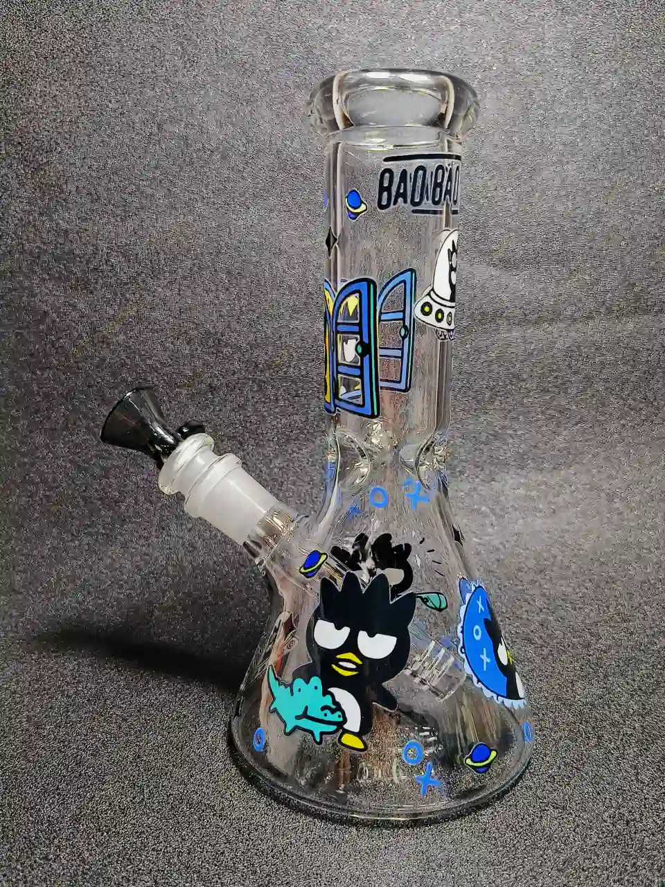 Badtz-Maru Space Adventure Beaker Glass Bong