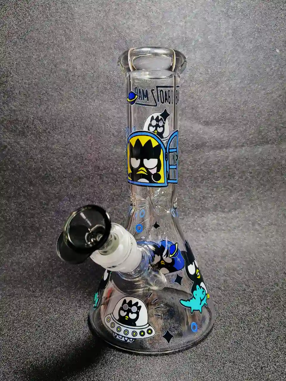 Badtz-Maru Space Adventure Beaker Glass Bong