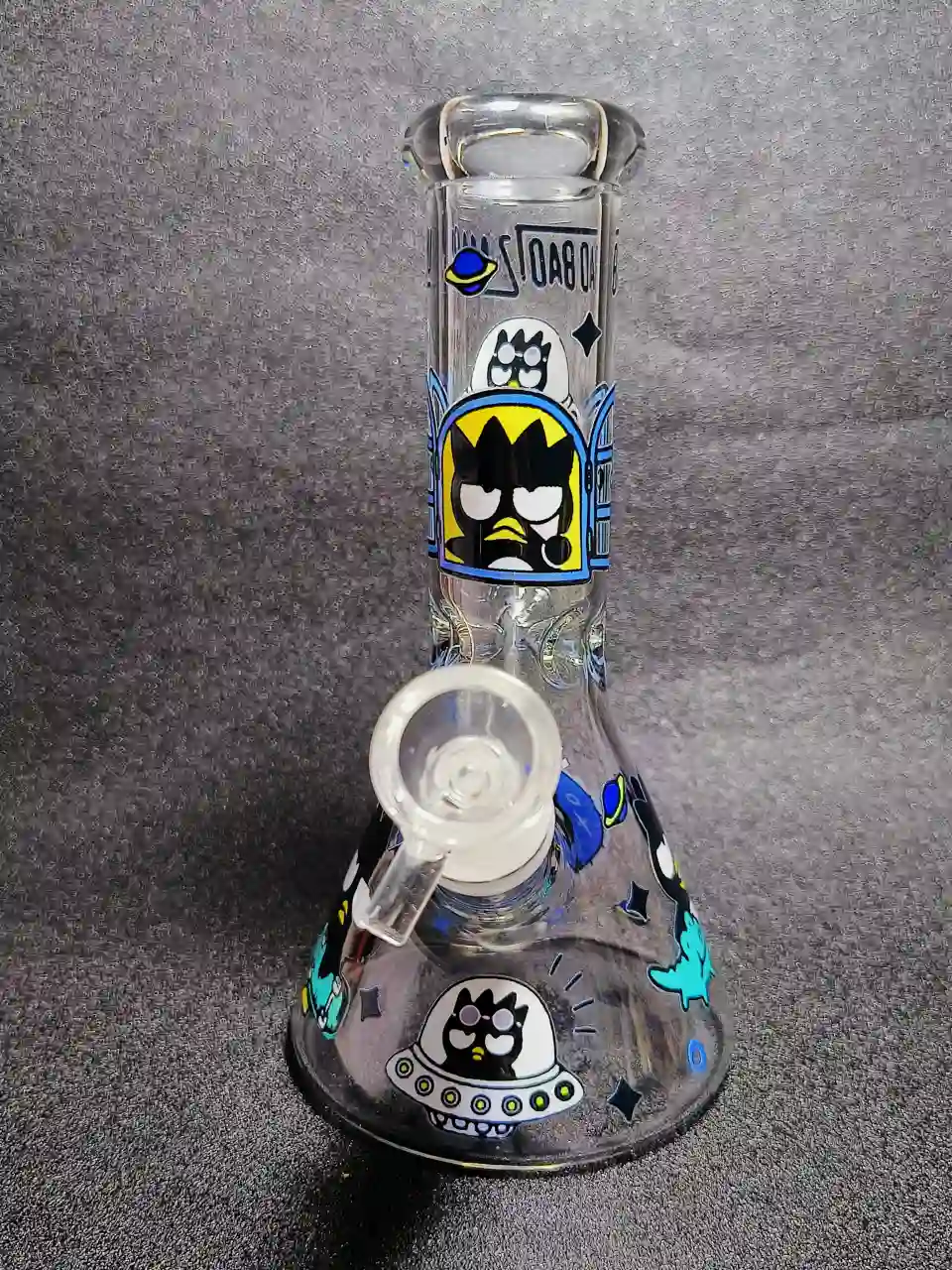Badtz-Maru Space Adventure Beaker Glass Bong