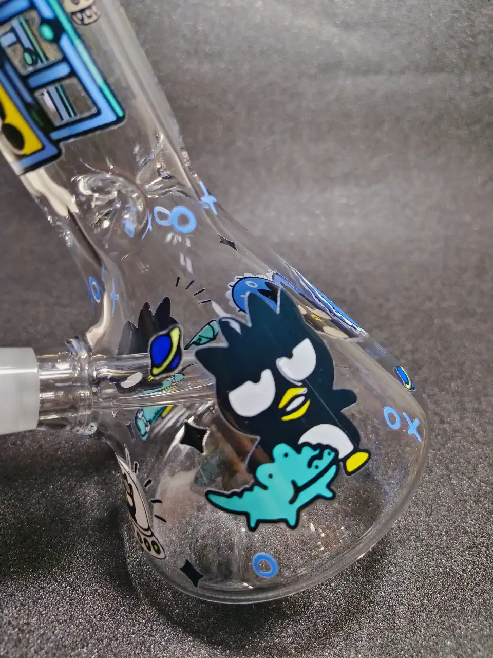Badtz-Maru Space Adventure Beaker Glass Bong