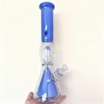15" Beaker Bong with Collins Perc & Seed of Life Perc