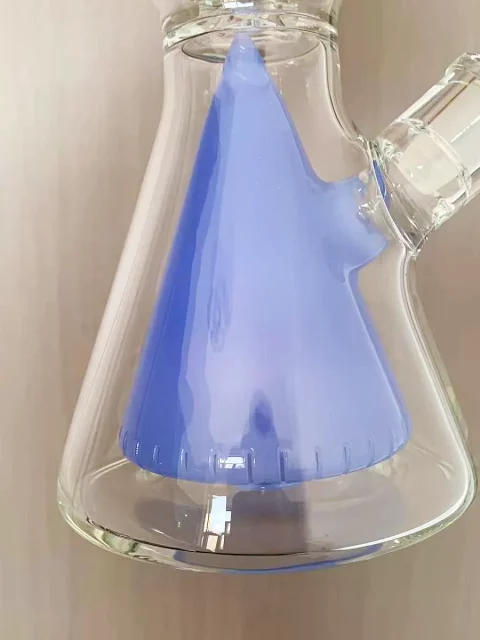 15" Beaker Bong with Collins Perc & Seed of Life Perc