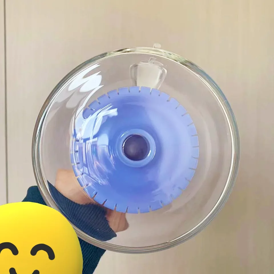 15" Beaker Bong with Collins Perc & Seed of Life Perc