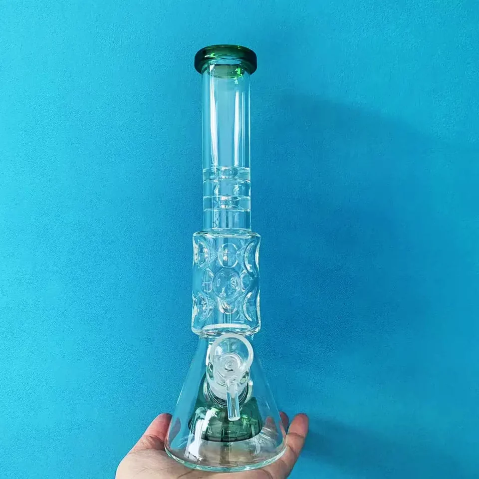 12" Beaker Bong with Matrix Perc & Dual Diffusion