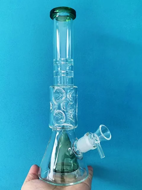 12" Beaker Bong with Matrix Perc & Dual Diffusion