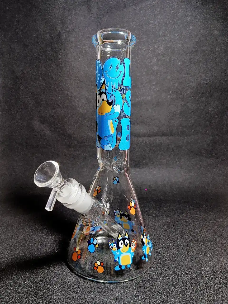 Bluey & Bingo Playtime Beaker Glass Bong