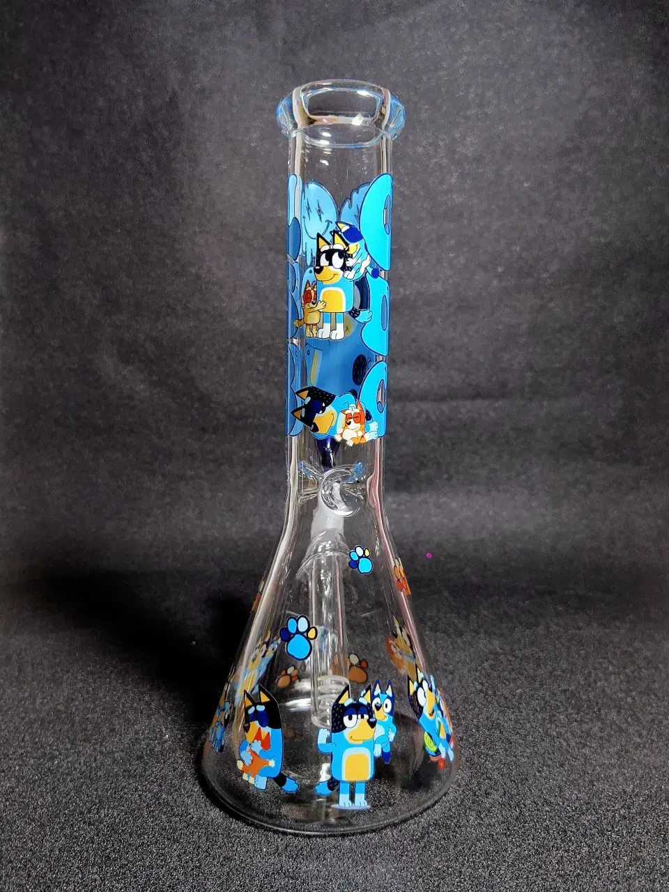 Bluey & Bingo Playtime Beaker Glass Bong
