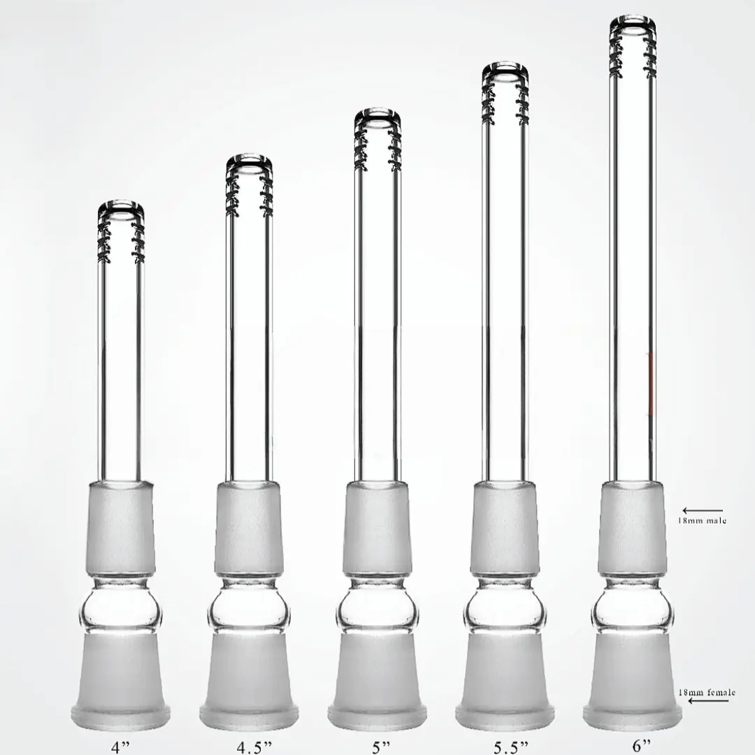Bong Glass Hole Diffuser Downstem | 18mm to 18mm | Various Sizes ...