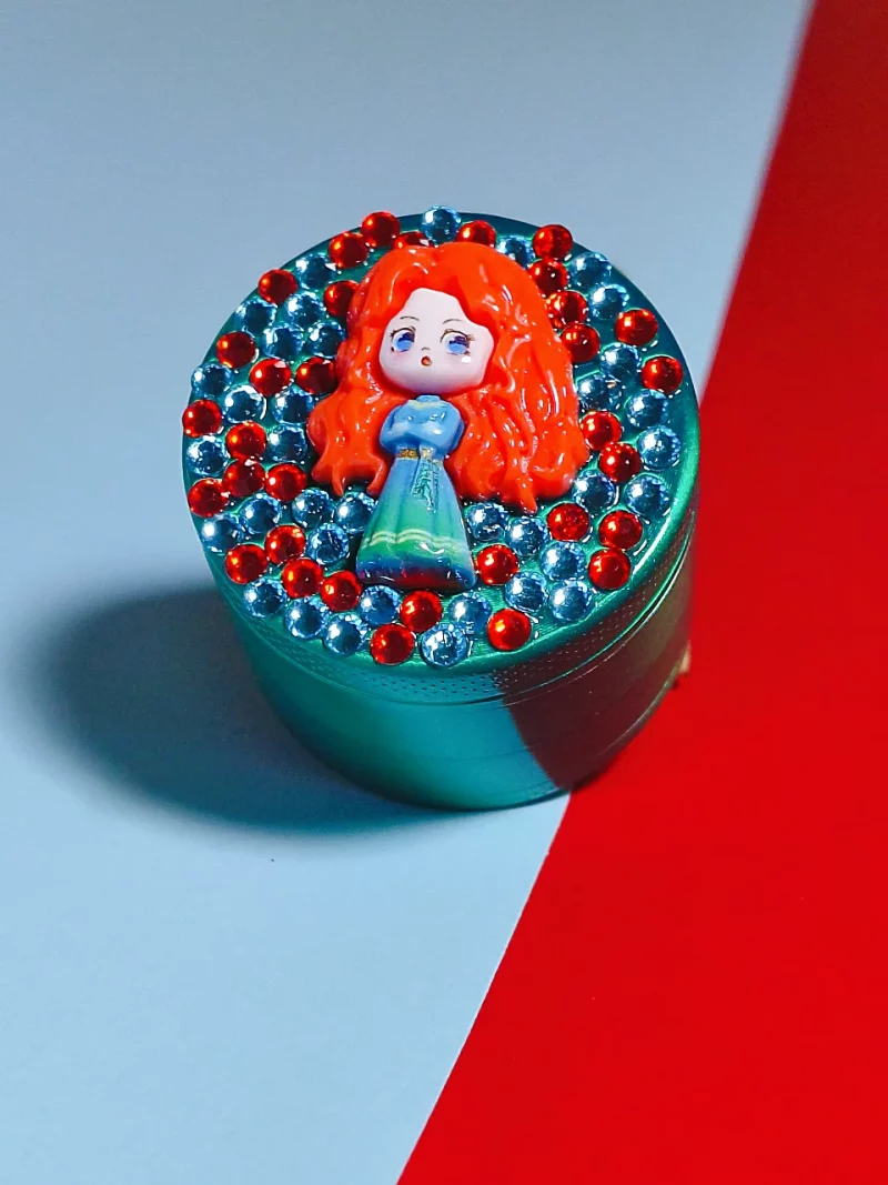 Brave Princess Mini Metal Grinder