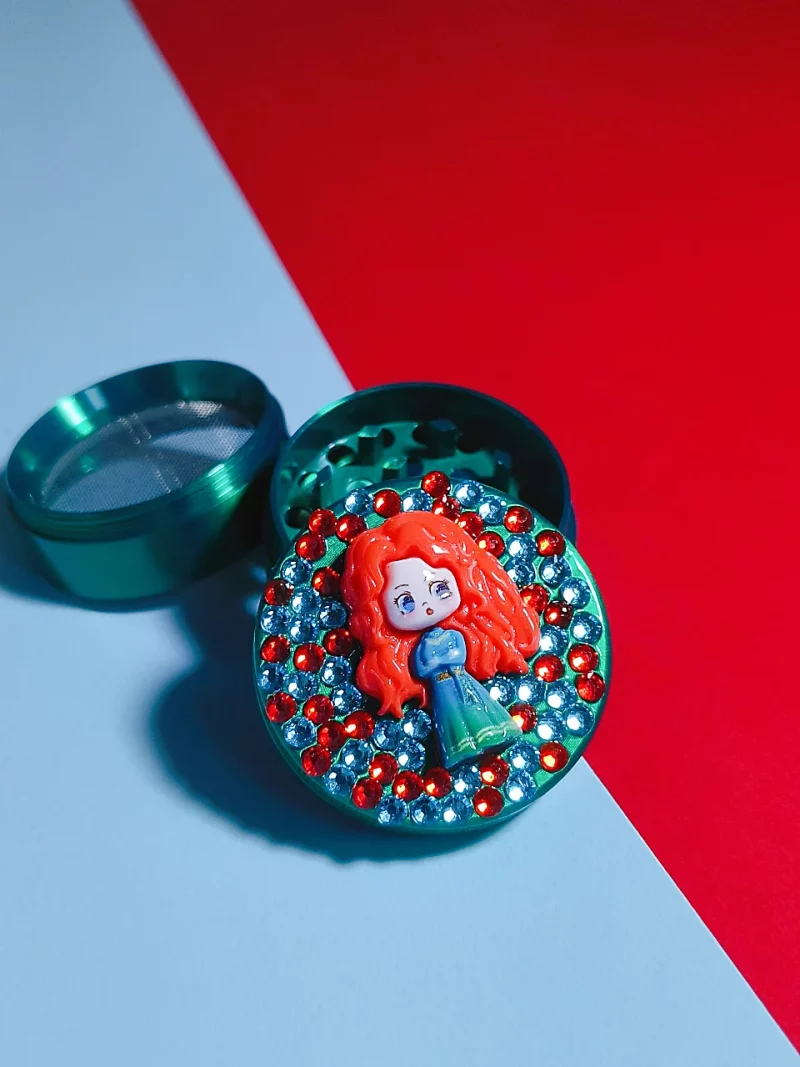 Brave Princess Mini Metal Grinder