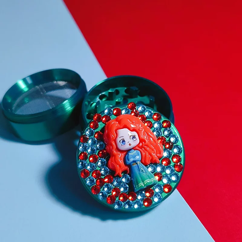 Brave Princess Mini Metal Grinder