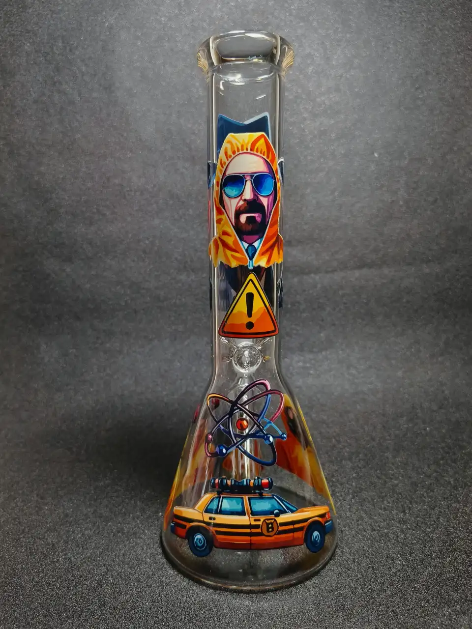 Breaking Bad Heisenberg Chemistry Lab Beaker Glass Bong