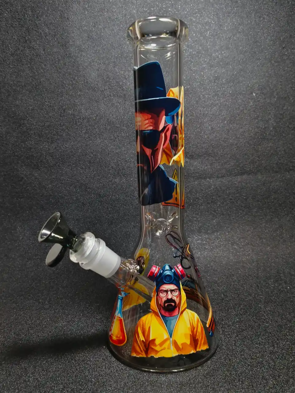 Breaking Bad Heisenberg Chemistry Lab Beaker Glass Bong
